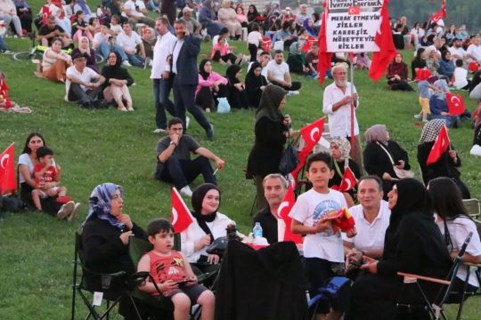 Kocaelili vatandaşlar SEKA Park'da toplandı