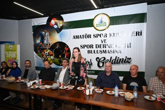 KARTEPE’DE KULÜPLERE 2 MİLYON 235 BİN TL DESTEK