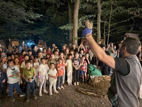 Ormanya’da çocuklara özel gece yürüyüşü