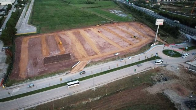 Milli maç için 220 dönümlük dev organizasyon alanı hazır